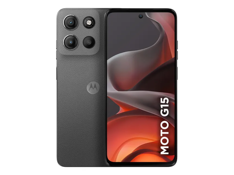 Smartphone Motorola Moto G15 - 256gb 12gb (4gb Ram+8gb Ram Boost) E Camera 50mp Com Ai E Night Vision Bateria De 5200 Mah Tela Fhd+ 6.7 Com Superbrilho Nfc - Grafite